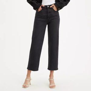 Levi's Ribcage straight leg black